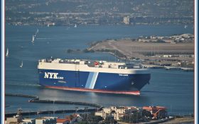 "NYK'Themis Leader':Point Loma, San Diego, CA ( 2 Views )" by Loco Steve is licensed under CC BY 2.0