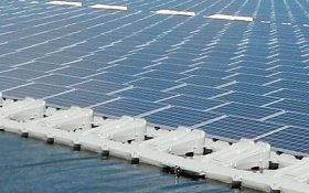 Floating solar plant in Japan; Source: Kyocera