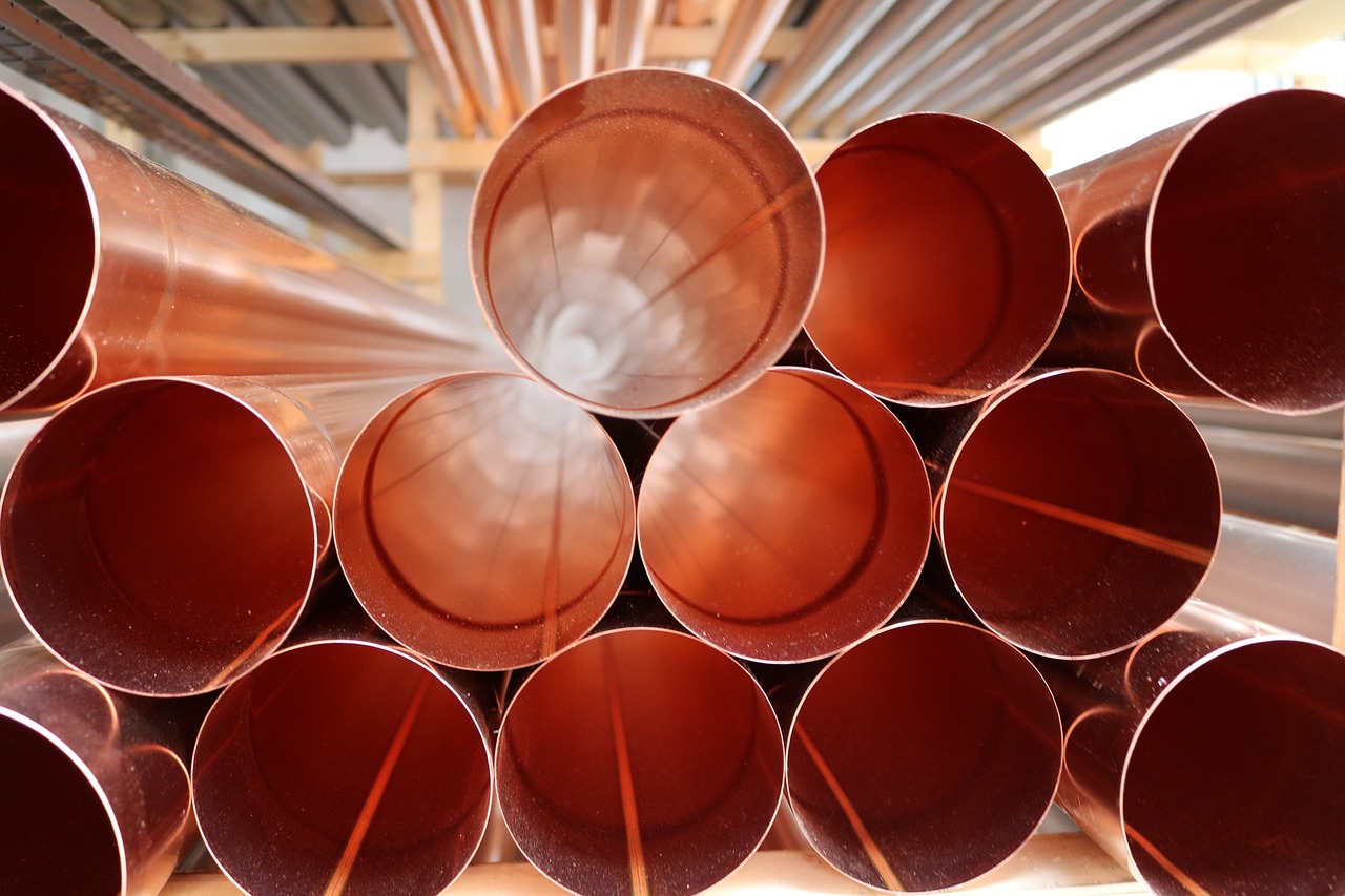 Copper pipes